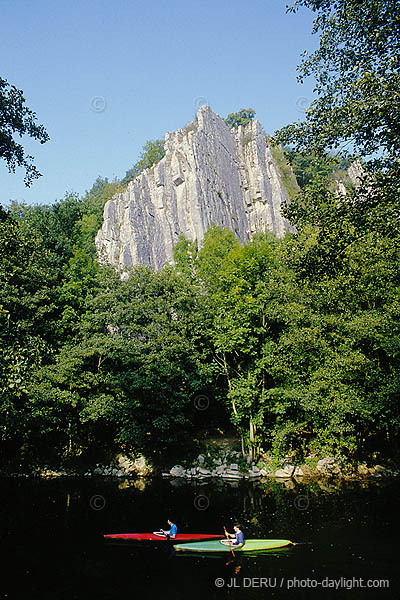 cano sur l'Ourthe